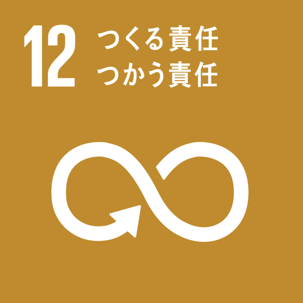 目標12.　つくる責任　つかう責任